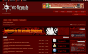 Archiv Screenshot des alten xtc-forums